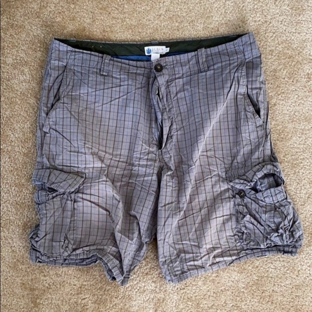 J. Crew Cargo Shorts - Vintage Tartan
